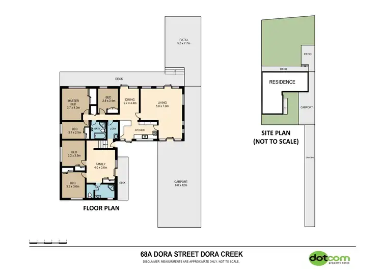 Floorplan of Homely house listing, 68a Dora Street, Dora Creek NSW 2264