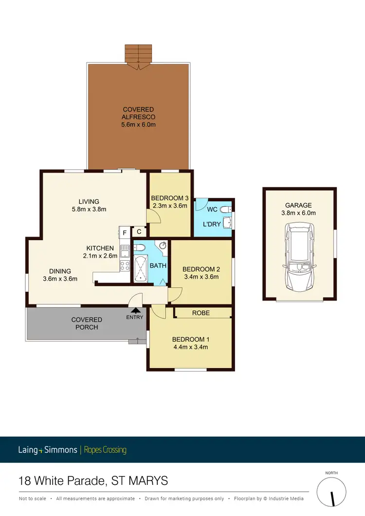 Floorplan of Homely house listing, 18 White Parade, St Marys NSW 2760