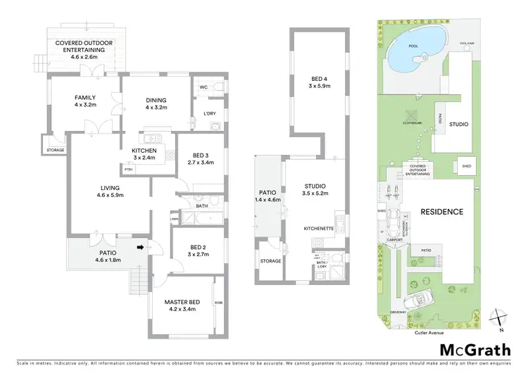 Floorplan of Homely house listing, 22 Cutler Avenue, St Marys NSW 2760