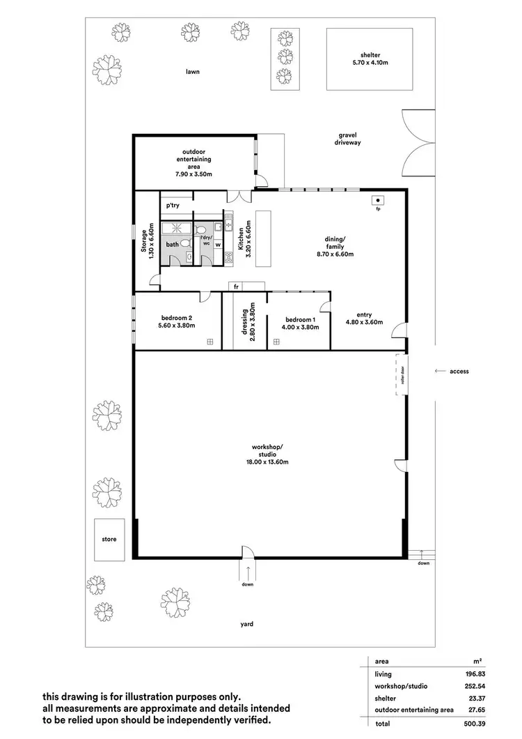 Floorplan of Homely house listing, 11 Pasteur Avenue, Hawthorndene SA 5051