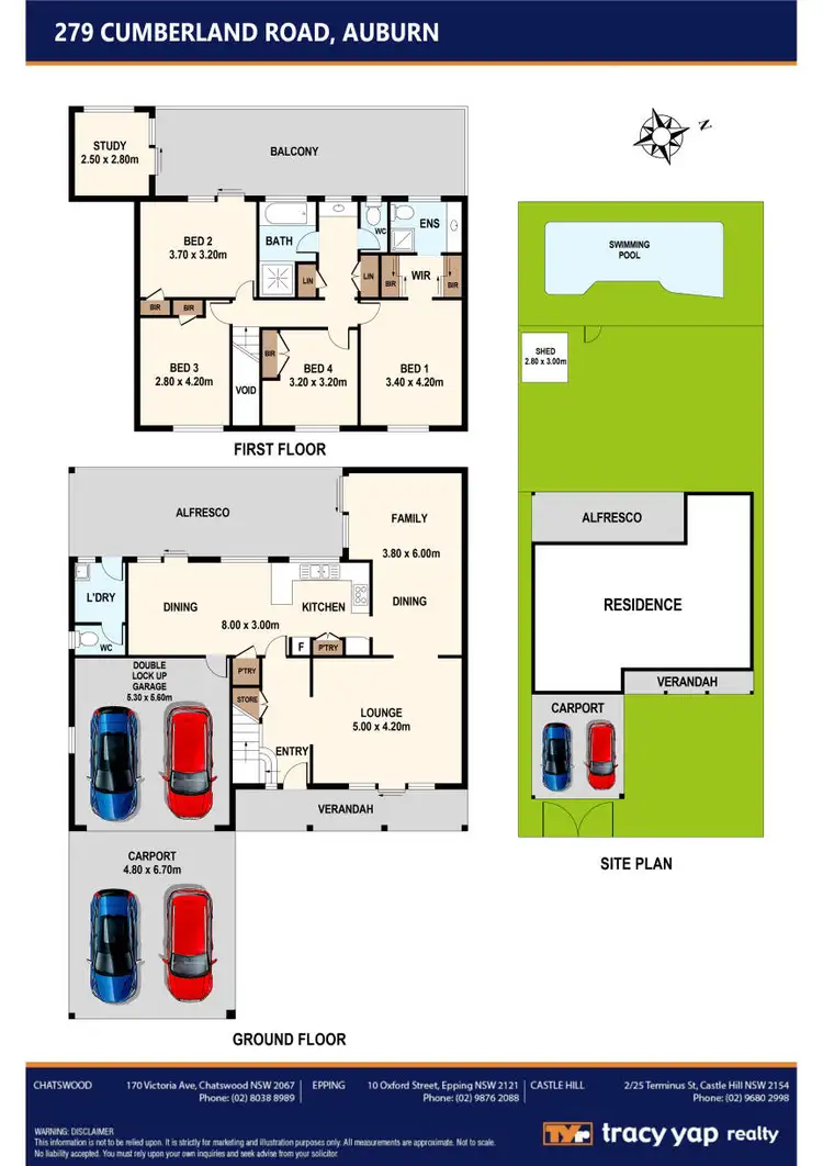 Floorplan of Homely house listing, 279 Cumberland Road, Auburn NSW 2144
