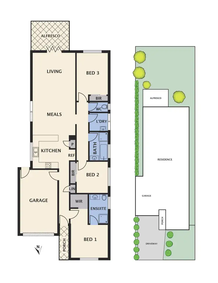Floorplan of Homely house listing, 42 Ben Loman Circuit, Craigieburn VIC 3064