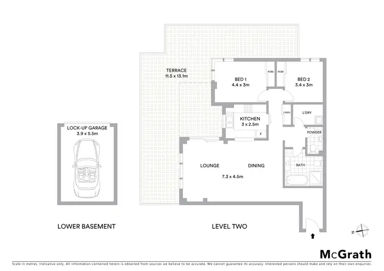 Floorplan of Homely unit listing, 4/30 Belmont Street, Sutherland NSW 2232