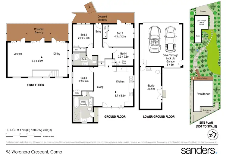 Floorplan of Homely house listing, 96 Woronora Crescent, Como NSW 2226