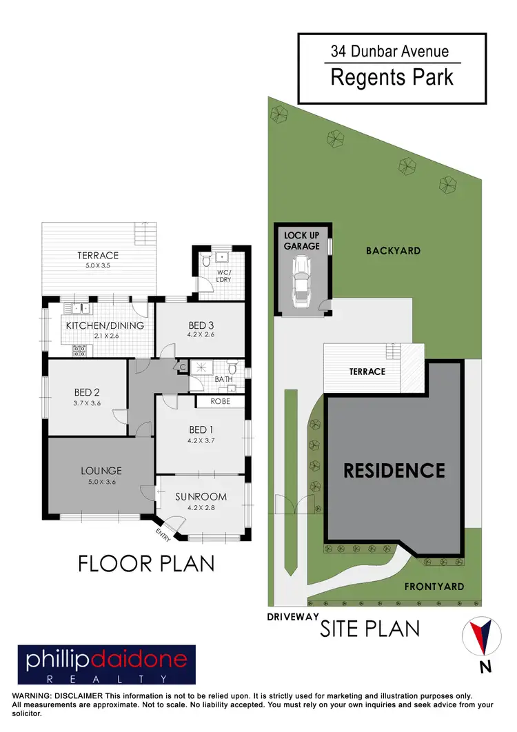 Floorplan of Homely house listing, 34 Dunbar Avenue, Regents Park NSW 2143