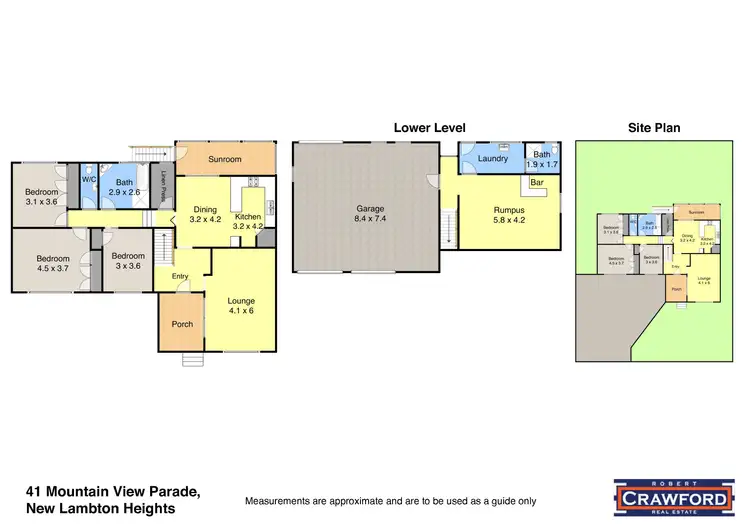 Floorplan of Homely house listing, 41 Mountain View Parade, New Lambton Heights NSW 2305