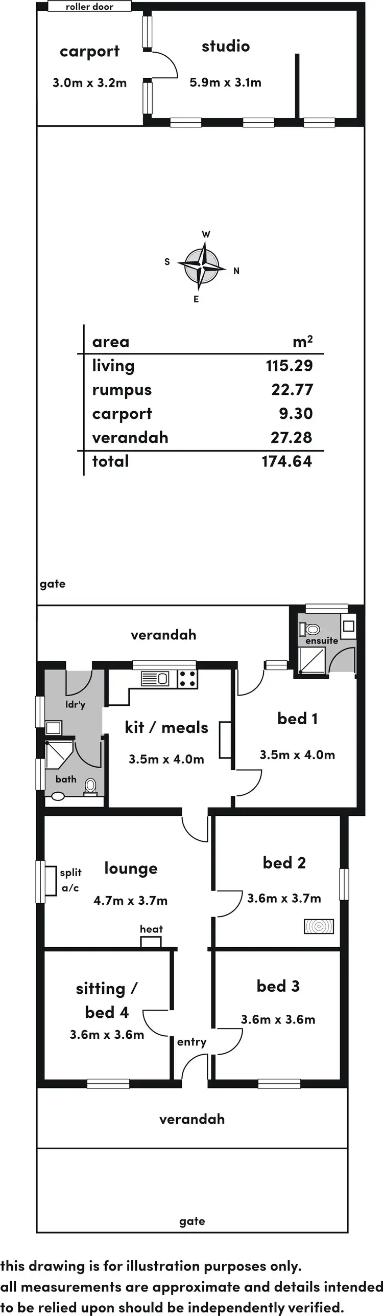 Floorplan of Homely house listing, 12 Erskine Street, Goodwood SA 5034