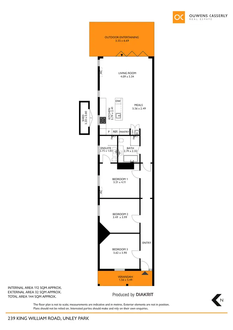 Floorplan of Homely house listing, 239 King William Road, Unley Park SA 5061