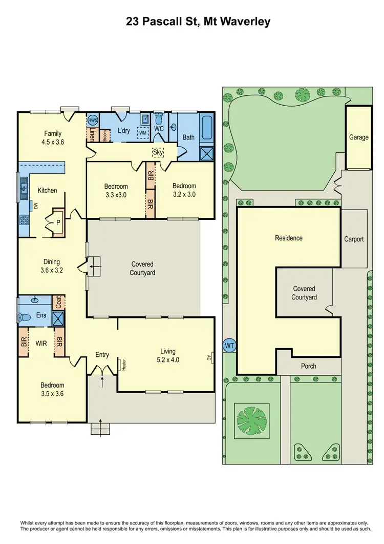 Floorplan of Homely house listing, 23 Pascall Street, Mount Waverley VIC 3149