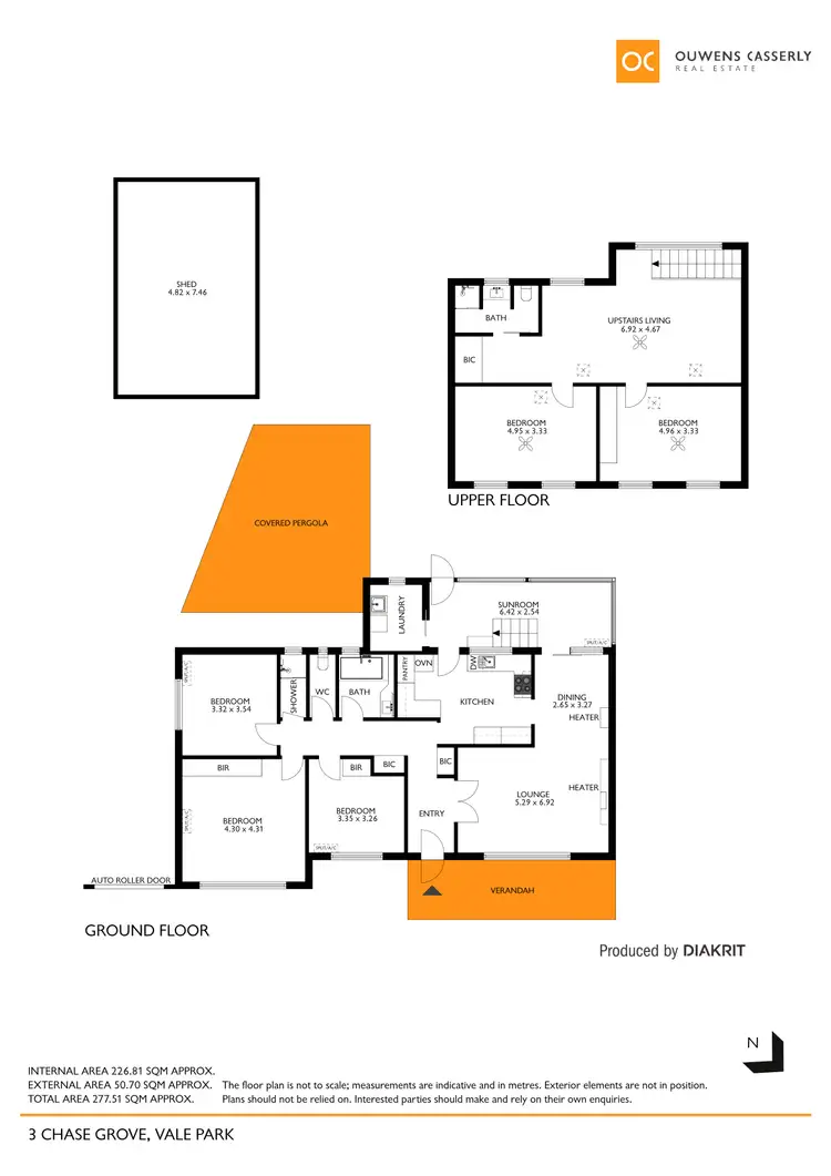 Floorplan of Homely house listing, 3 Chase Grove, Vale Park SA 5081