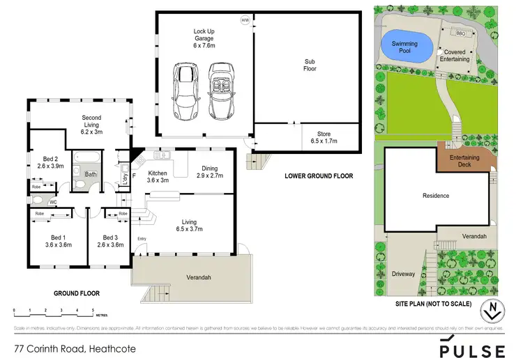 Floorplan of Homely house listing, 77 Corinth Road, Heathcote NSW 2233