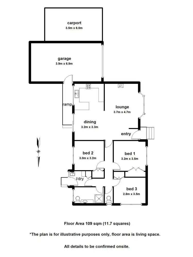 Floorplan of Homely house listing, 1/54 Auburn Road, Healesville VIC 3777
