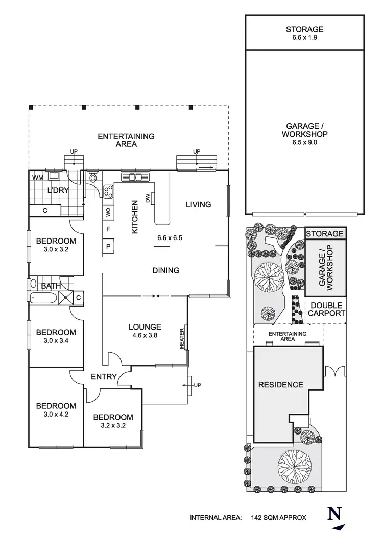 Floorplan of Homely house listing, 11 Lowson Street, Fawkner VIC 3060