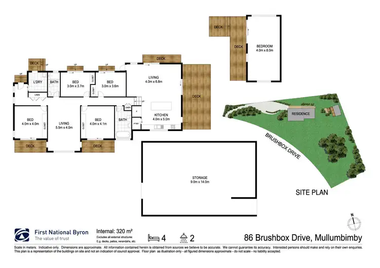 Floorplan of Homely house listing, 86 Brushbox Drive, Mullumbimby NSW 2482