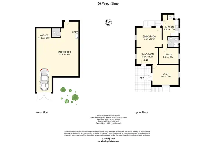 Floorplan of Homely land listing, 66 Peach Street, Greenslopes QLD 4120