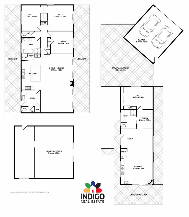 Floorplan of Homely house listing, 130 John R Hodgson Drive, Yackandandah VIC 3749