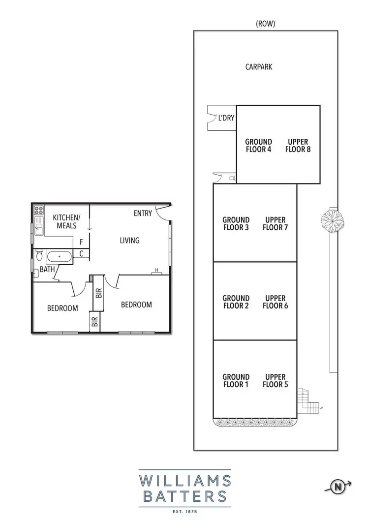 Floorplan of Homely block of units listing, 141 Hotham Street, Balaclava VIC 3183