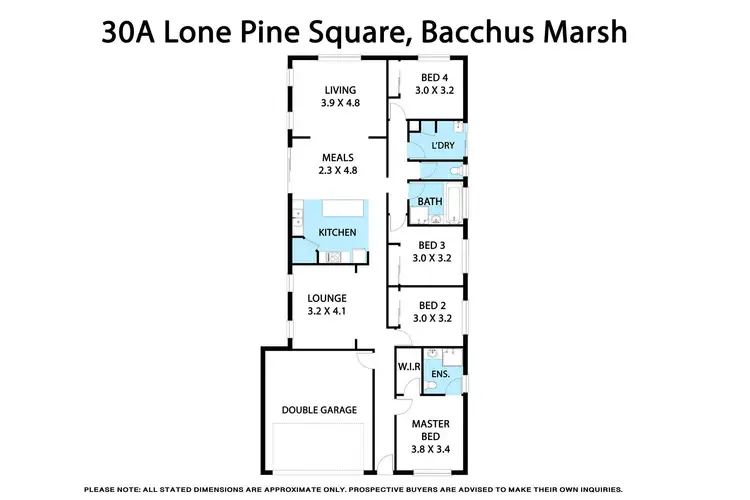 Floorplan of Homely house listing, 30a Lone Pine Square, Bacchus Marsh VIC 3340