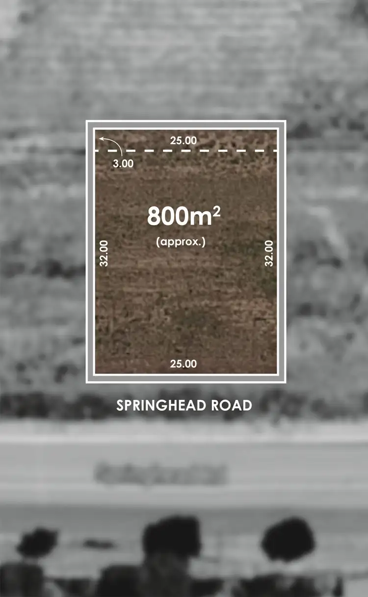 Floorplan of Homely land listing, 18 Springhead Road, Mount Torrens SA 5244