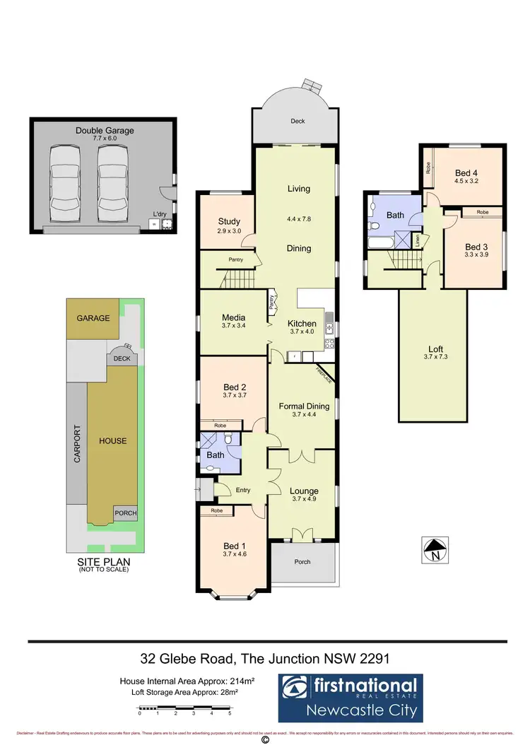 Floorplan of Homely house listing, 32 Glebe Road, The Junction NSW 2291