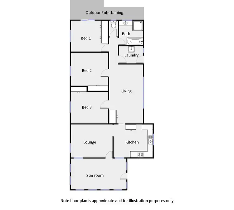 Floorplan of Homely house listing, 880 Fourteenth Street, Mildura VIC 3500