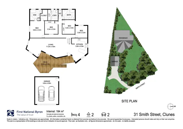 Floorplan of Homely house listing, 31 Smith Street, Clunes NSW 2480