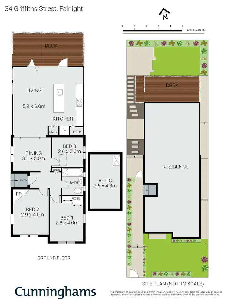Floorplan of Homely house listing, 34 Griffiths Street, Fairlight NSW 2094