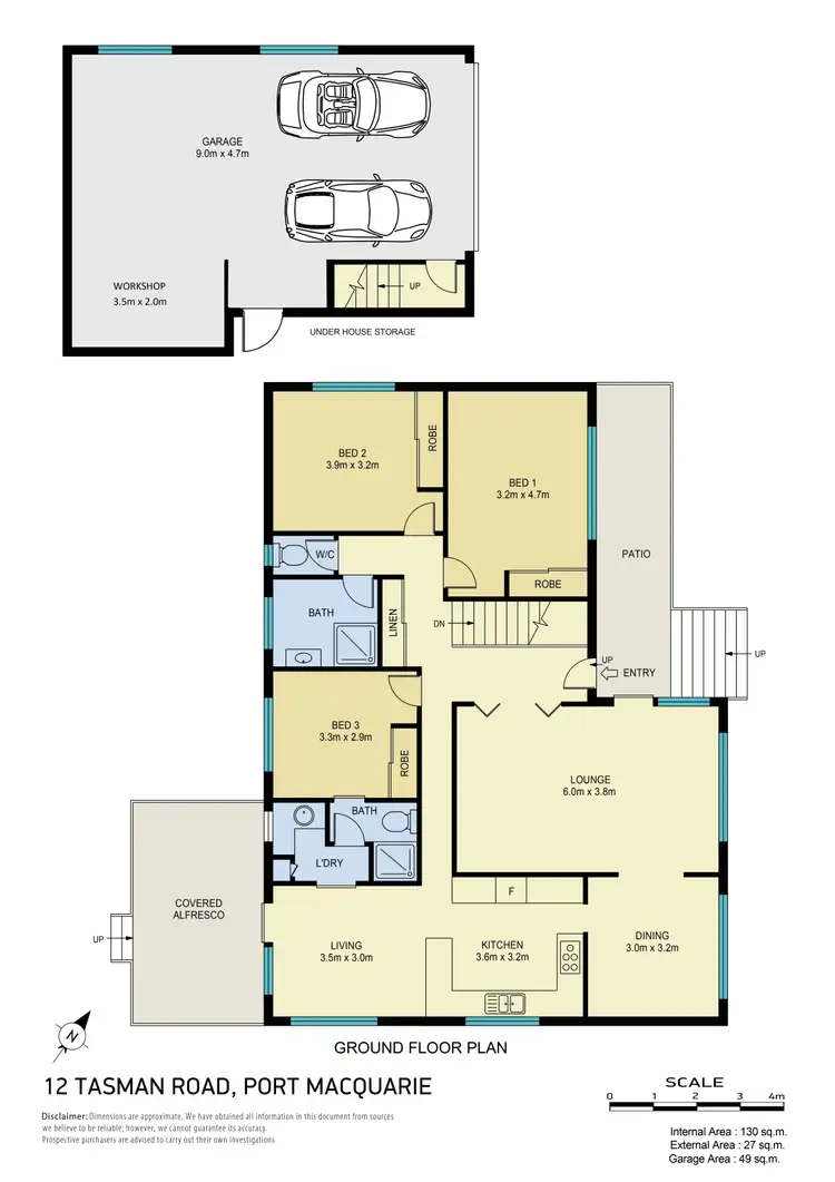 Floorplan of Homely house listing, 12 Tasman Road, Port Macquarie NSW 2444