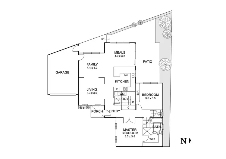 Floorplan of Homely unit listing, 3/15 Ashford Street, Templestowe Lower VIC 3107