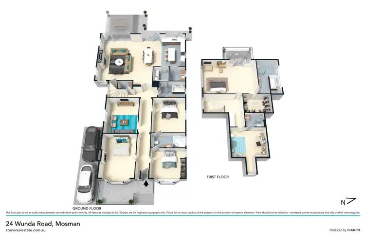 Floorplan of Homely house listing, 24 Wunda Road, Mosman NSW 2088