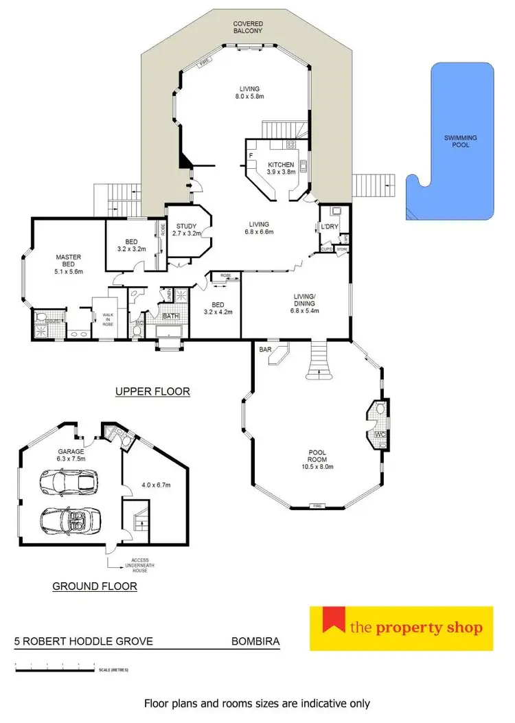 Floorplan of Homely house listing, 5 Robert Hoddle Grove, Mudgee NSW 2850