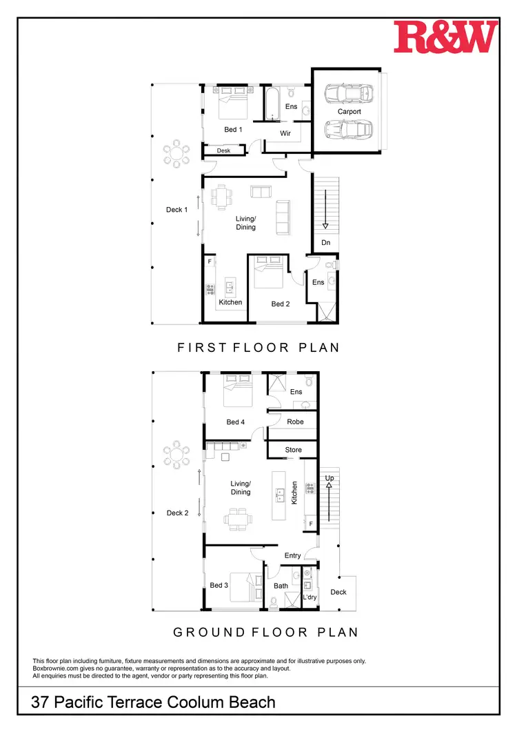 Floorplan of Homely house listing, 37 Pacific Terrace, Coolum Beach QLD 4573