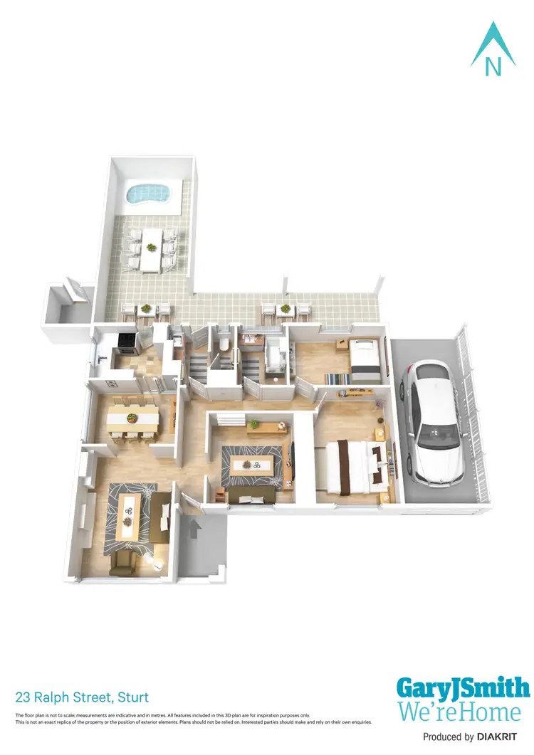 Floorplan of Homely house listing, 23 Ralph Street, Sturt SA 5047
