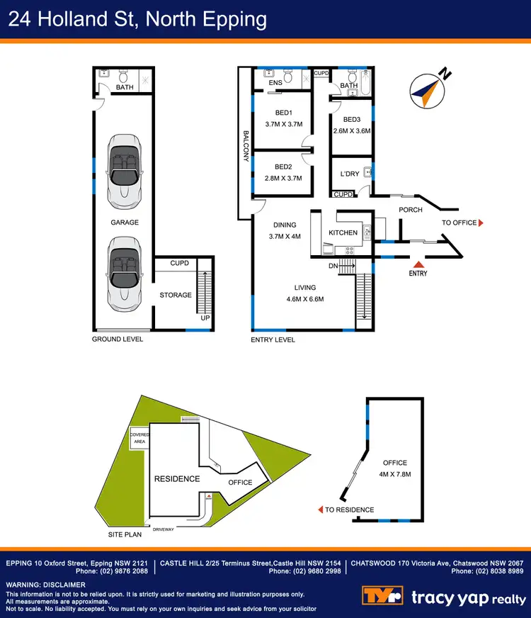 Floorplan of Homely house listing, 24 Holland Street, North Epping NSW 2121