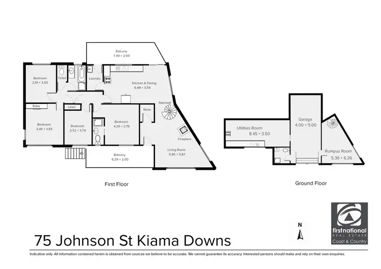 Floorplan of Homely house listing, 75 Johnson Street, Kiama Downs NSW 2533
