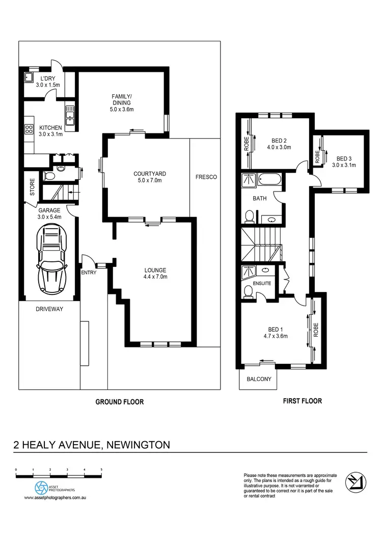 Floorplan of Homely house listing, 2 Healy Avenue, Newington NSW 2127