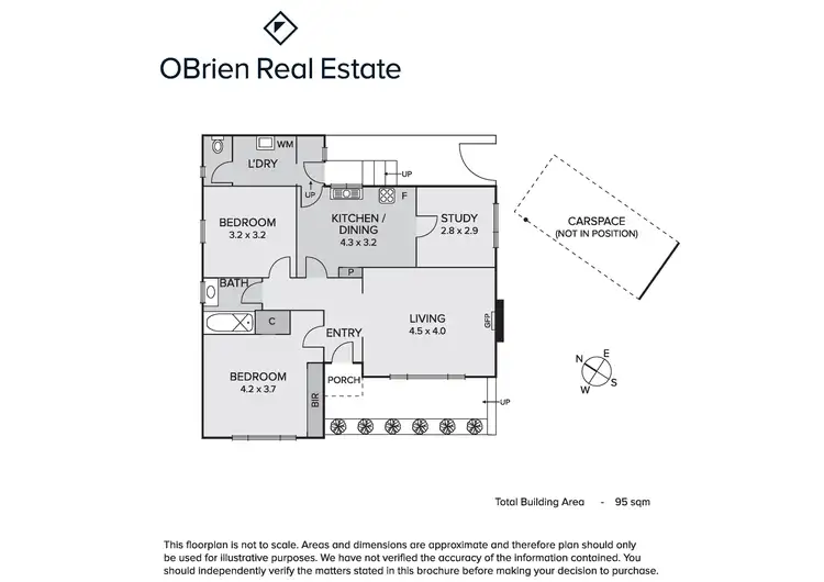 Floorplan of Homely unit listing, 1/2 Rimmer Street, Mentone VIC 3194