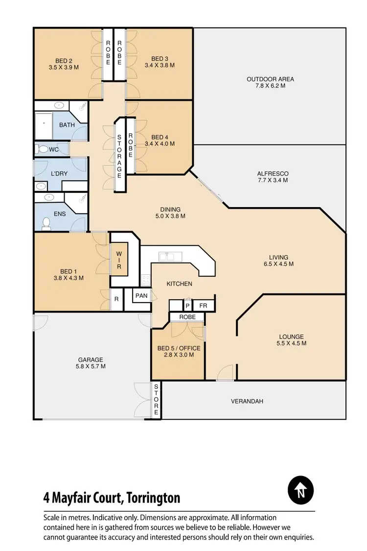 Floorplan of Homely house listing, 4 Mayfair Court, Torrington QLD 4350