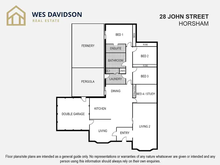 Floorplan of Homely house listing, 28 John Street, Horsham VIC 3400