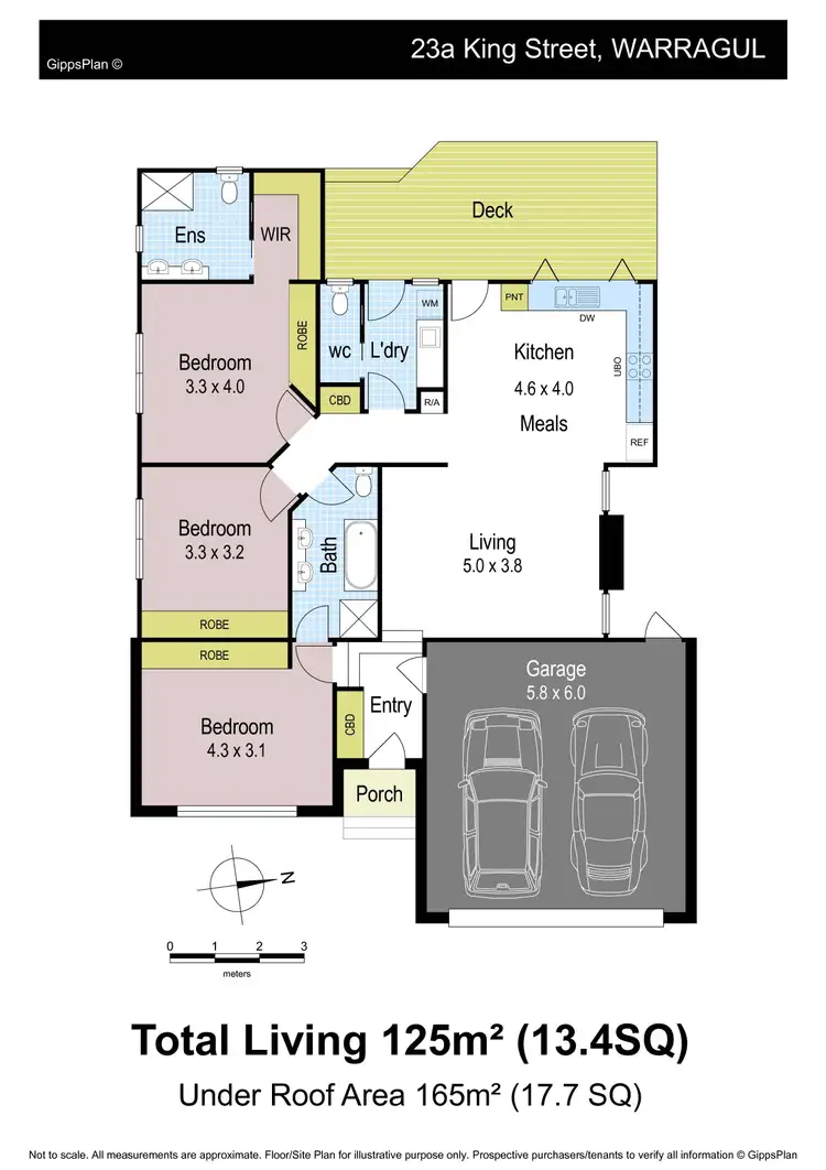 Floorplan of Homely house listing, 23a King Street, Warragul VIC 3820