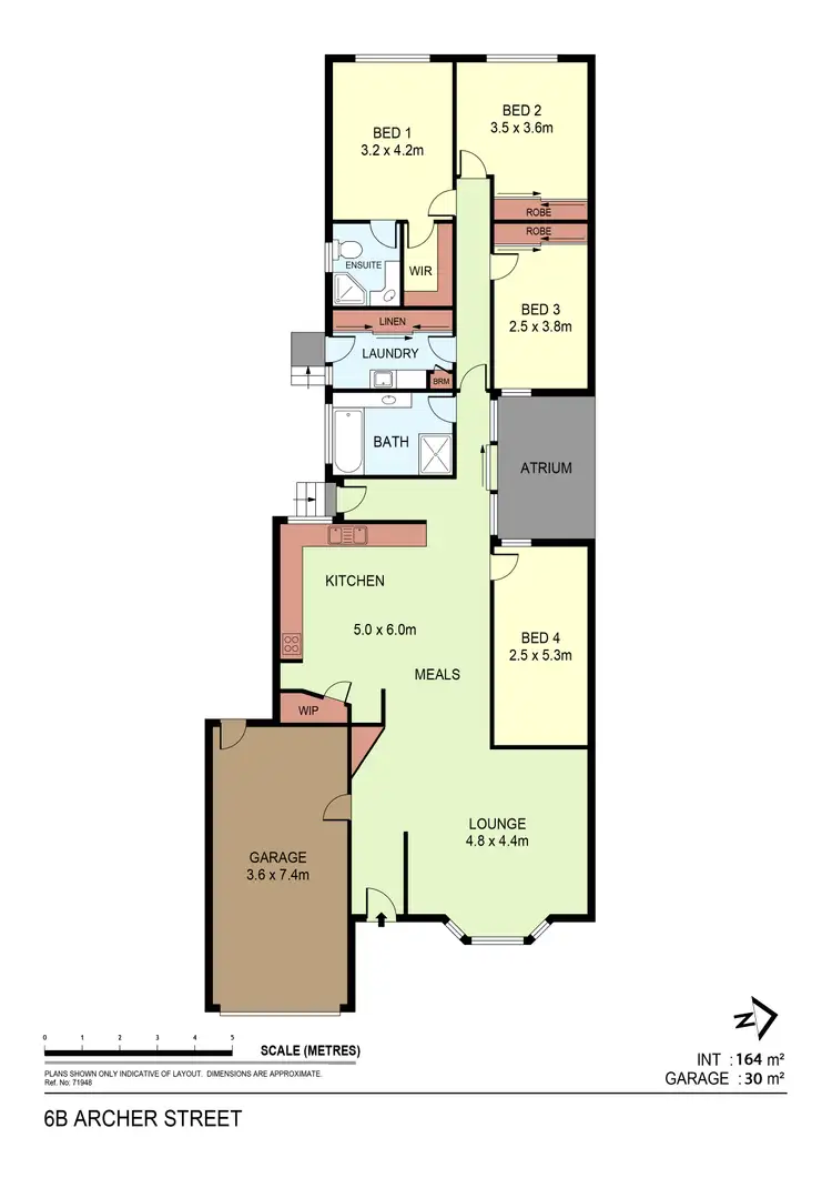 Floorplan of Homely house listing, 6B Archer Street, Kangaroo Flat VIC 3555