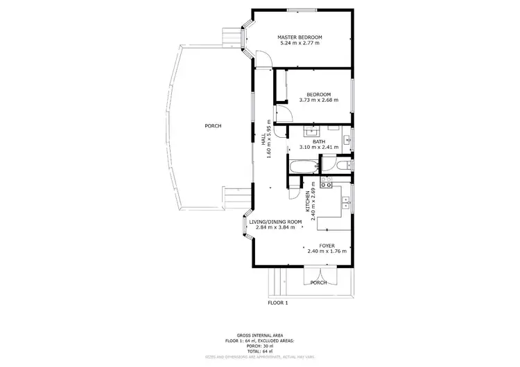 Floorplan of Homely house listing, 2/192 Pottery Road, Lenah Valley TAS 7008