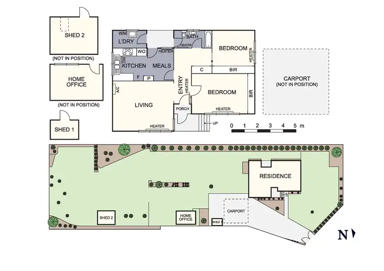 Floorplan of Homely house listing, 27 Marland Road, Boronia VIC 3155