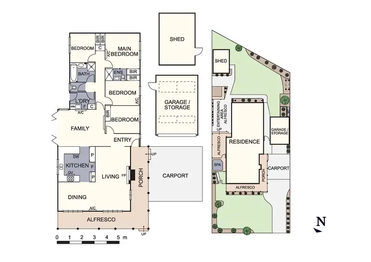 Floorplan of Homely house listing, 21 Parkstone Drive, Bayswater North VIC 3153
