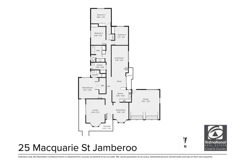 Floorplan of Homely house listing, 25 Macquarie Street, Jamberoo NSW 2533