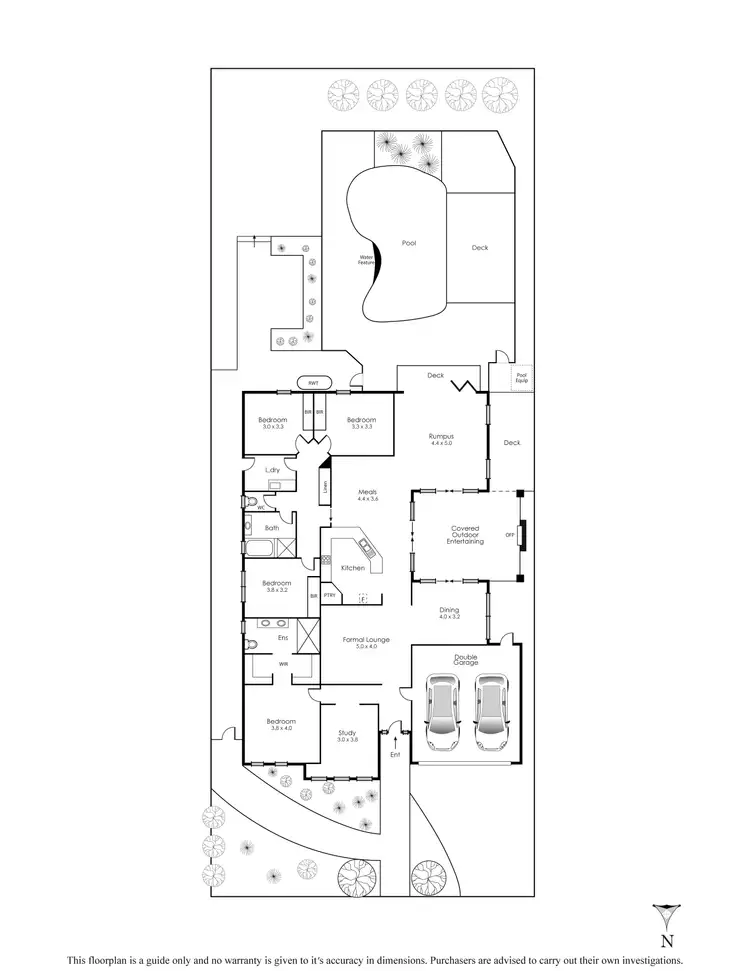 Floorplan of Homely house listing, 18 Butlers Road, Ferntree Gully VIC 3156