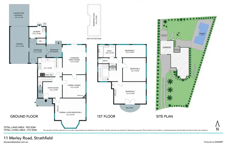 Floorplan of Homely house listing, 11 Merley Road, Strathfield NSW 2135