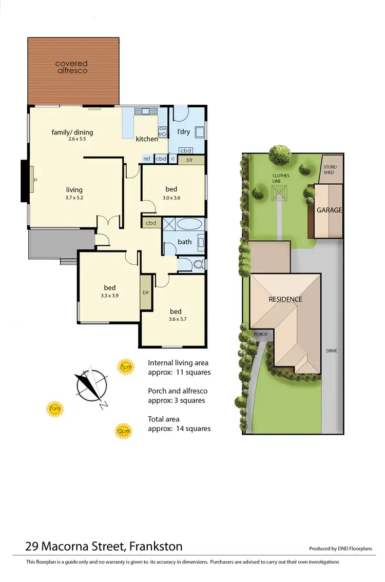 Floorplan of Homely house listing, 29 Macorna Street, Frankston VIC 3199
