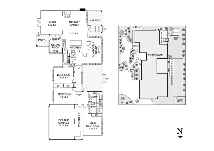 Floorplan of Homely house listing, 19 Rockliffe Street, Eltham VIC 3095