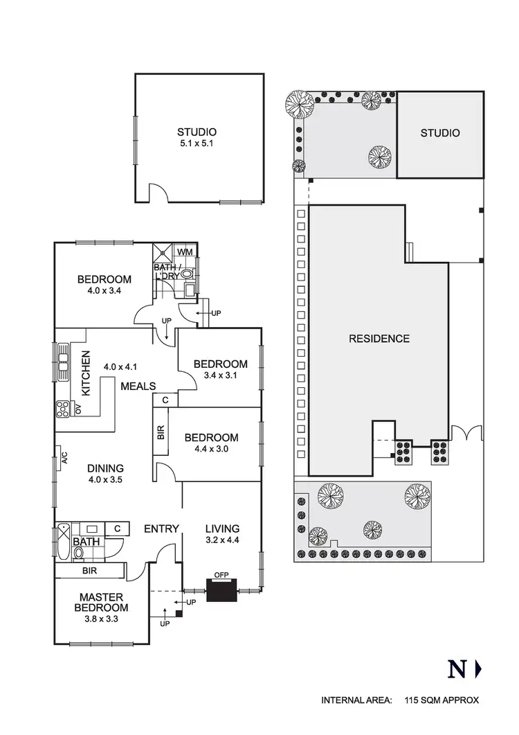 Floorplan of Homely house listing, 21 A'beckett Street, Coburg VIC 3058